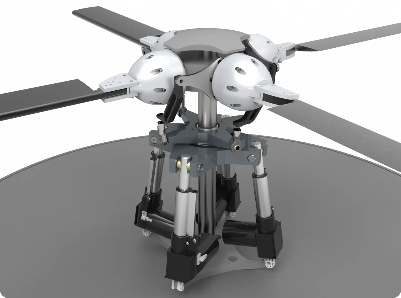 Rotor Hub Mechanism