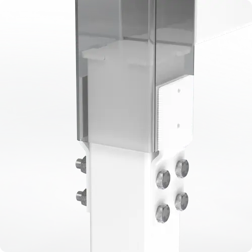 Telescopic support leg